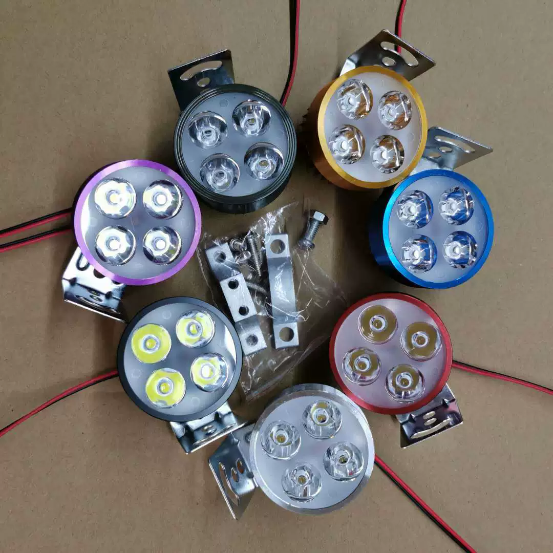 Оптовая продажа LED мотоцикл электромобиль 4W3030 светодиодные бусины, водонепроницаемость с вспышкой внешние фары