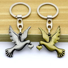 創意個性 跨境貨源 小鴿子飾品配件 項鍊吊墜 汽車掛飾鑰匙扣掛件