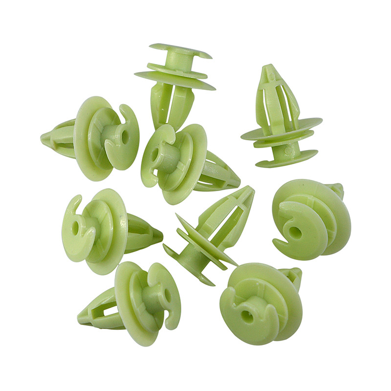 Aplicable a BMW auto partes suministro al por mayor plástico nylon clip hebilla Blanco/hebilla de la puerta D53