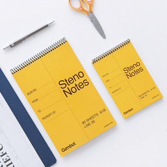 國譽渡邊S6090螺旋上翻本A5 80頁線圈本A6 60頁分欄本口譯速記本