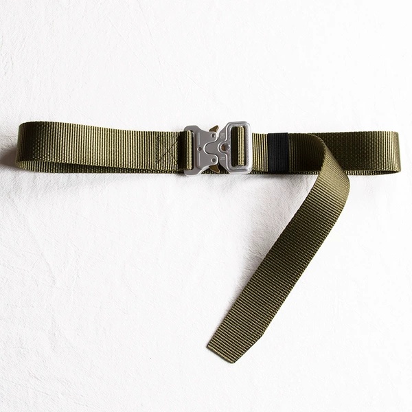 3.8cm military green [silver buckle]