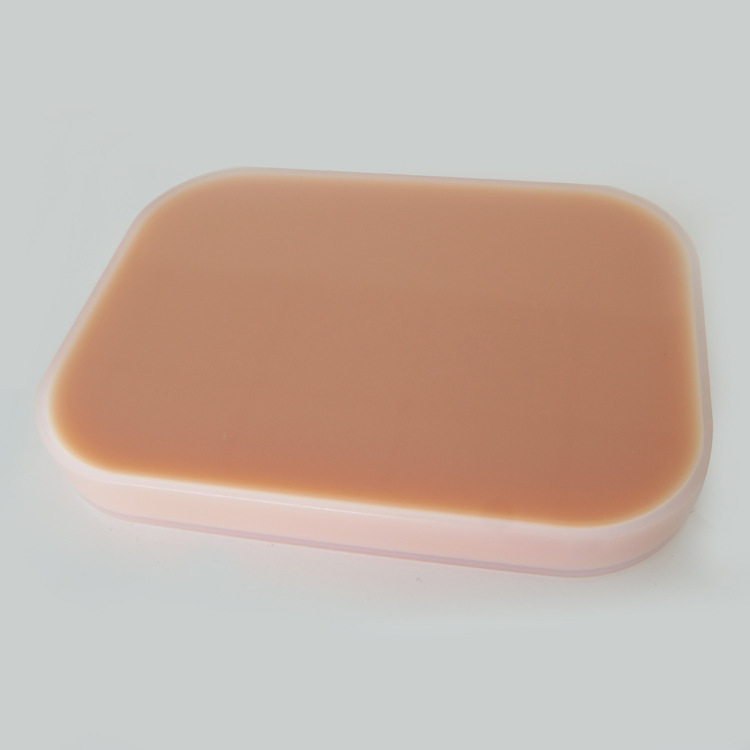 现货先发量大从优仿真硅胶人体皮肤 皮肤块 教学皮肤  练习缝合