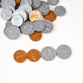 厂家出产塑料币美分币美元塑料币高性价比各种外贸币