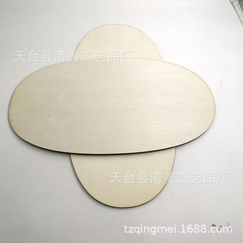 Colgante de madera ovalado de 14*27cm, pieza de madera, pieza de madera ovalada, pieza de madera decorativa de bricolaje, colgante de pieza de madera 10 piezas en un paquete