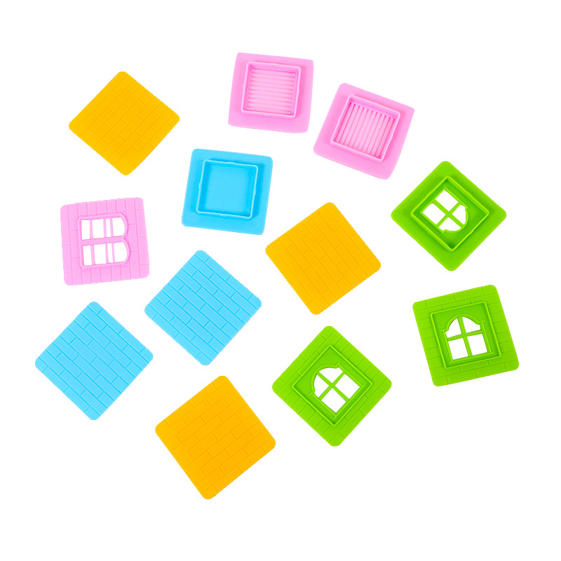 12 castle cards (only for mouth shape)