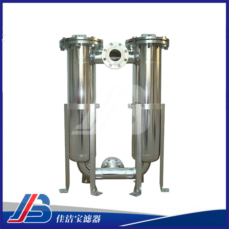 佳洁宝不锈钢双联过滤器厂家并联切换水过滤器