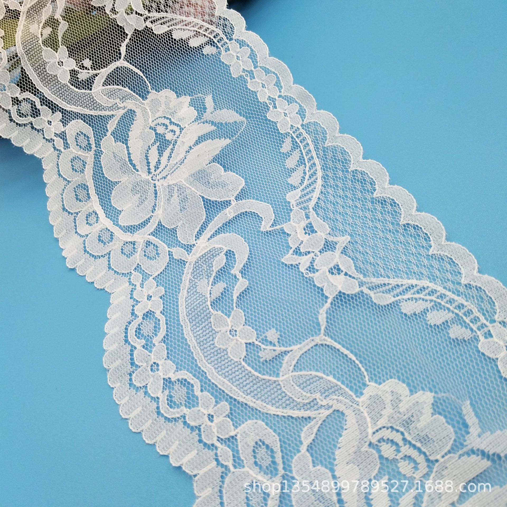 厂家现货批发9.7cm好质量台湾版 无弹蕾丝花边 蕾丝 蕾丝面料