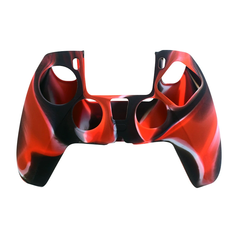 Handle, camouflage silicone non-slip protective case, 5 pieces