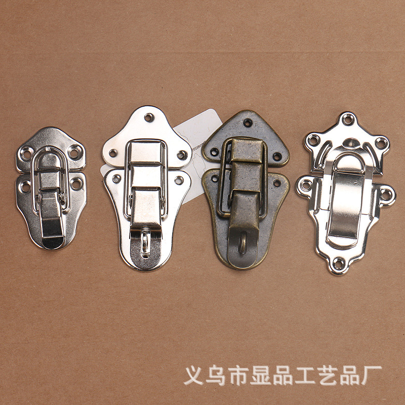 仿古箱包配件五金锁扣复古箱锁扣鸭嘴扣工具箱锁扣