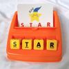 Game console, toy, English letters, literacy