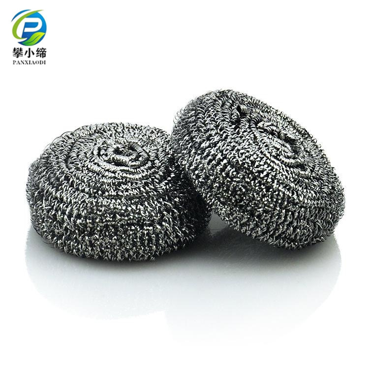 Suministros de limpieza de cocina 410 Bola de limpieza de alambre de acero inoxidable para lavar platos en el hogar bola de acero Yiwu Necesidades diarias