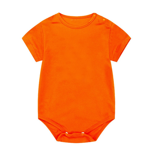 Baby summer thin clothing for newborns, baby diaper cover sleepwear, baby onesie, pure cotton short sleeve triangle T-shirt