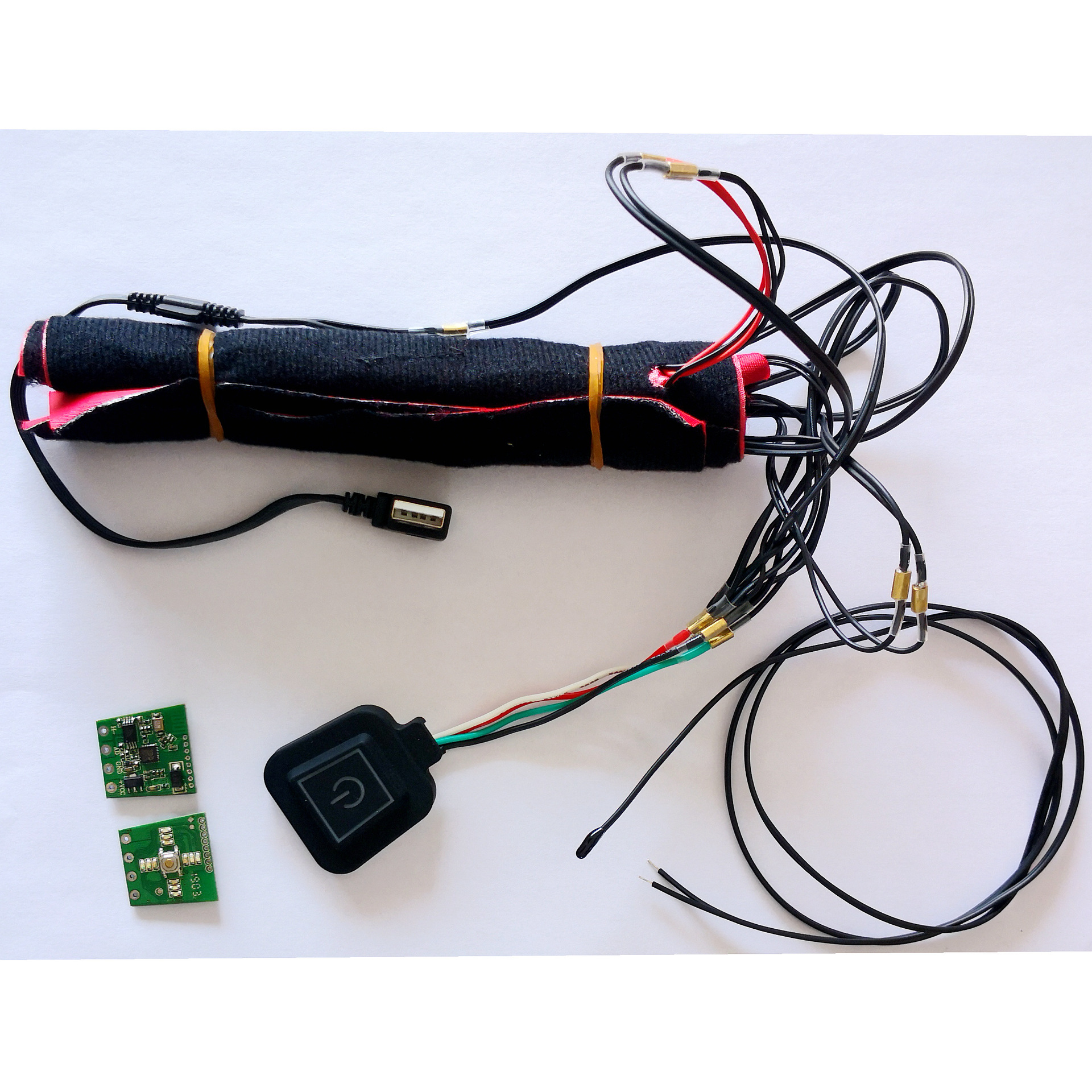 蓝牙发热衣保暖衣自动温控衣手机APP智能控制穿戴方案CS-ZNJRF