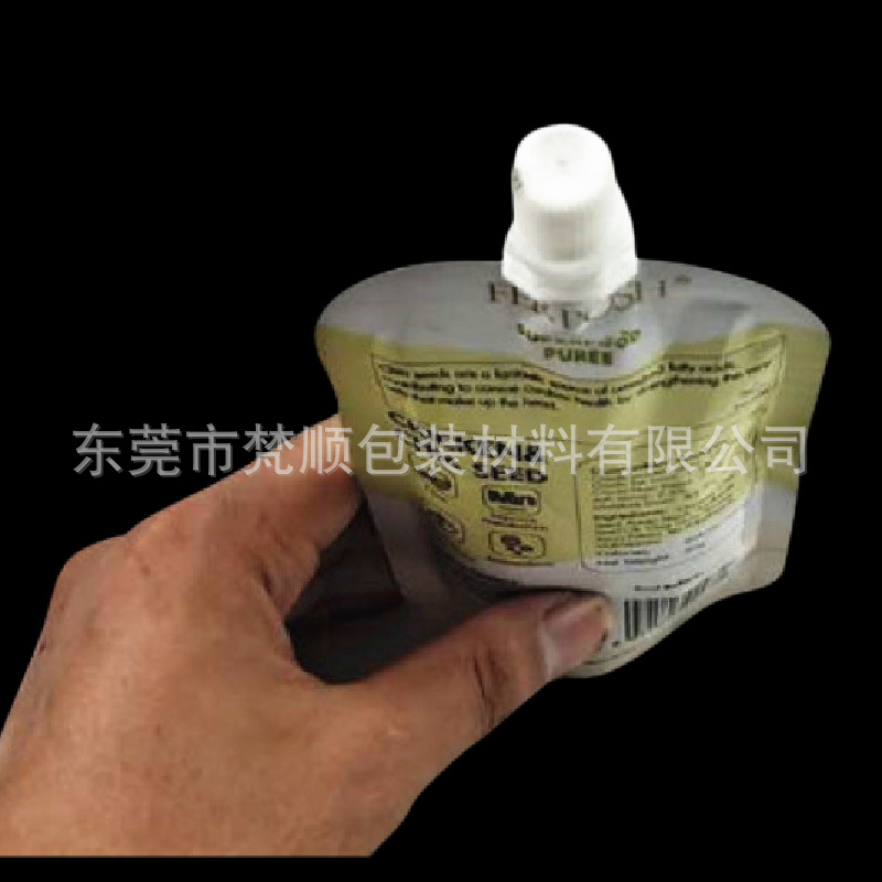 Pet snack suction nozzle self-standing bag cat wet food sealed canned tuna 95g mushroom cover suction nozzle self-standing bag