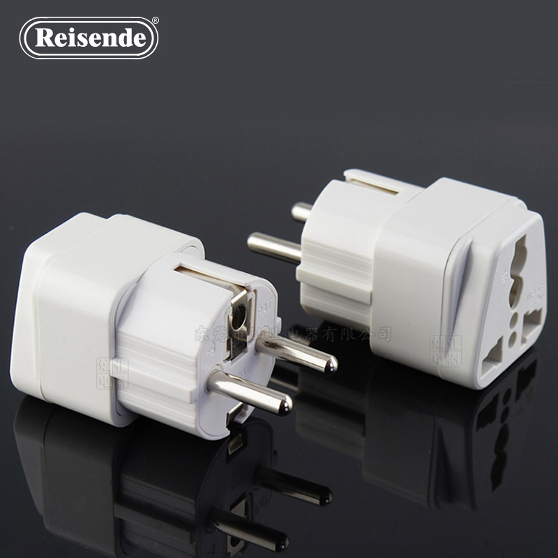 俄罗斯转换插头 欧式转换插头 欧规转接头德标韩国俄罗斯转换插头