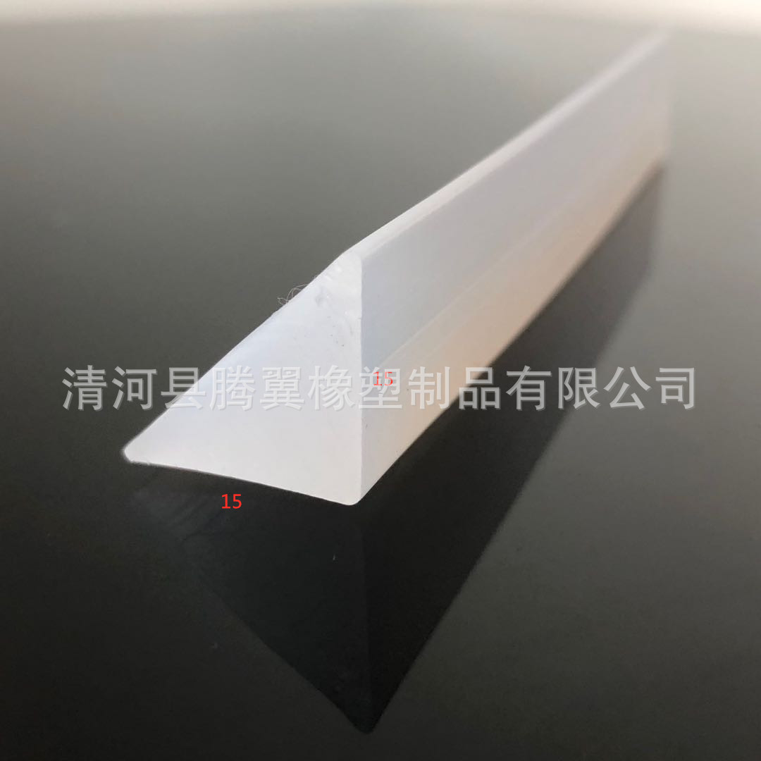 硅胶防水三角形胶条直角密封条A字型硅胶条