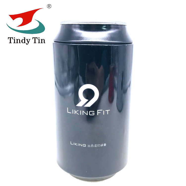 厂家定制运动冷感毛巾马口铁易拉罐 护肤品仿可乐易拉罐礼品包装