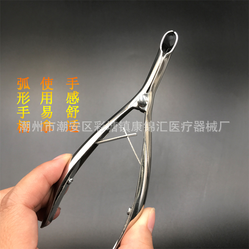 Expansor de oído de acero inoxidable, para adultos y niños, uso doméstico