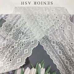 Elastic lace edge manufacturer wholesale lace ethnic lace edge with DIY accessories small lace edge trim