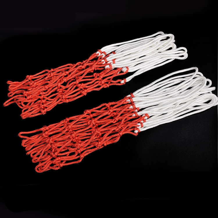 Баскетбольная сетка Толстая прочная баскетбольная стойка баскетбольная сетка карманная баскетбольная рама Чистая Корзина сетка 13 пряжка в помещении и на открытом воздухе