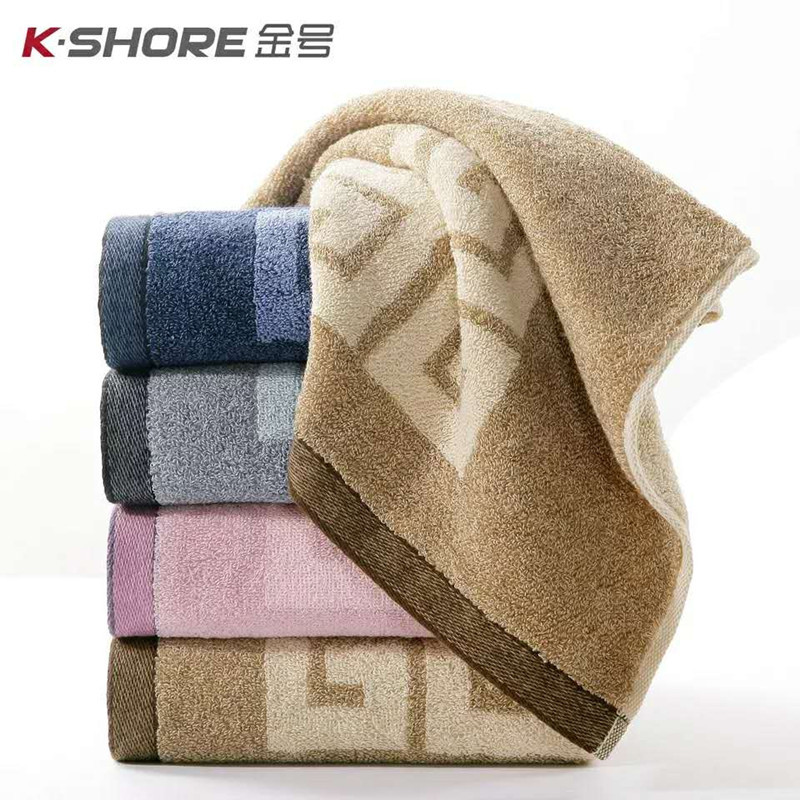 골드 코튼 타올 가정용 부드러운 흡수성 S1206 선물 단위 복지 백 캐릭터 두꺼운면 페이스 타올