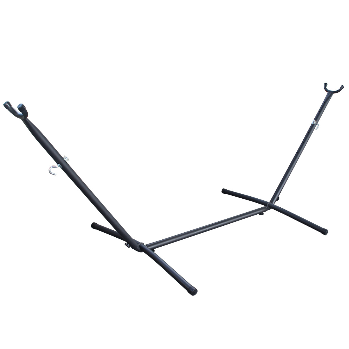 Sanjia interior adulto Individual Doble hamaca soporte patio al aire libre ocio hamaca soporte tubo de hierro hamaca soporte de hierro