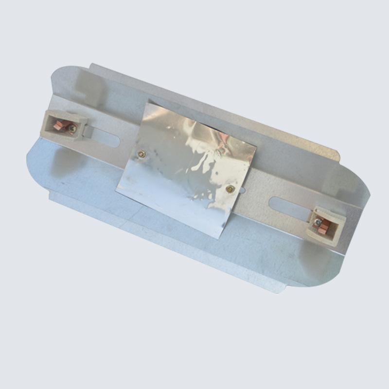 Factory supply iodine tungsten lamp holder indoor and outdoor material large quantity Congyou 27*14 large white card lamp holder bracket