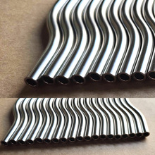 316L材质BA级别精密不锈钢无缝管 6*1 S形折弯 卫生级管件加工