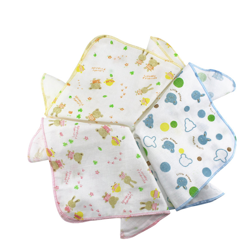 Double-layer gauze handkerchief for breastfeeding