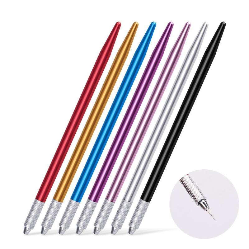 New Slim Fog Pen Eyebrow Pen Fog Handmade Pen Embroidery Handmade Pen Beauty Makeup Tools Slim Small Embroidery Pen