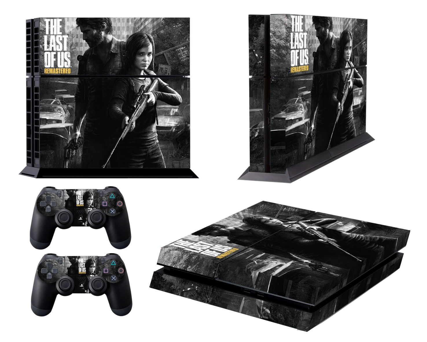Game console, digital protective sticker with accessories, leaves no glue