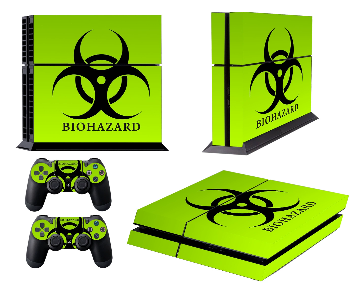 Game console, digital protective sticker with accessories, leaves no glue