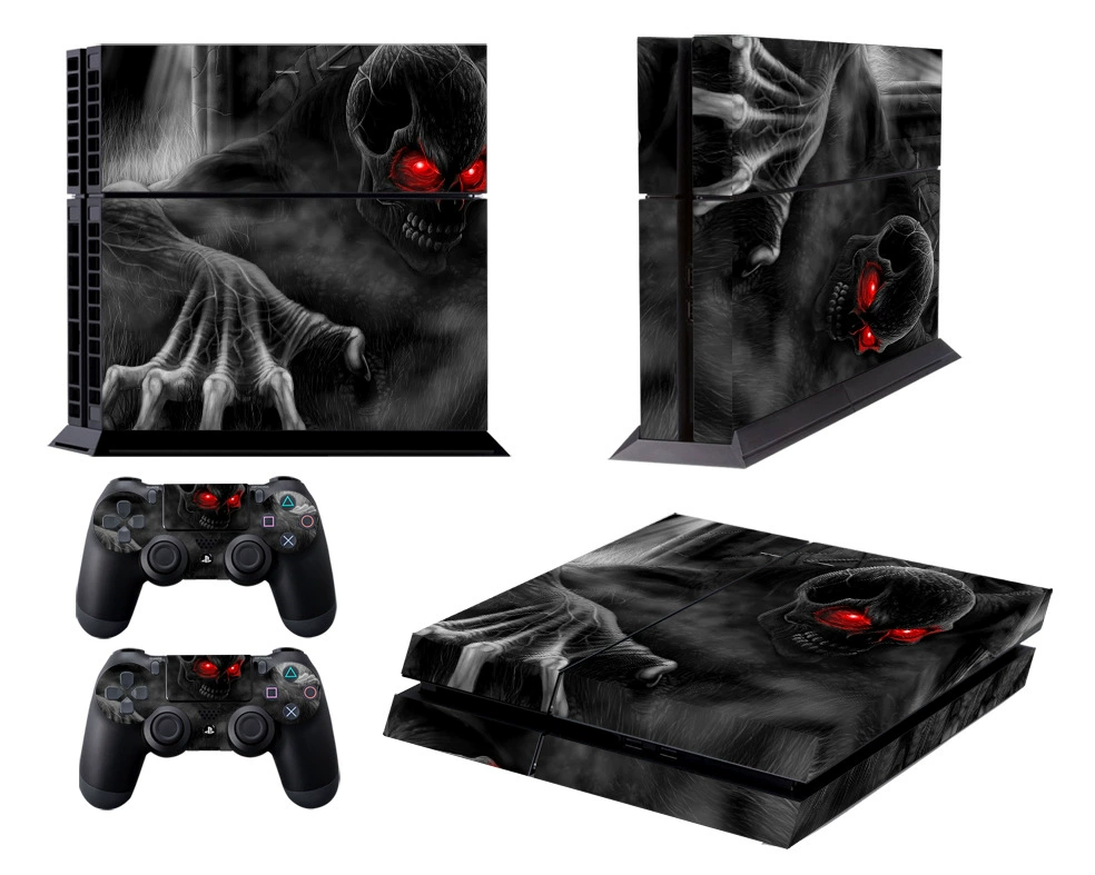 Game console, digital protective sticker with accessories, leaves no glue