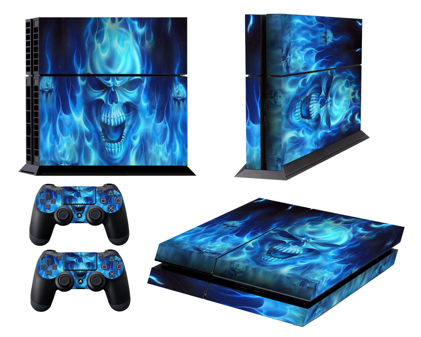 Game console, digital protective sticker with accessories, leaves no glue