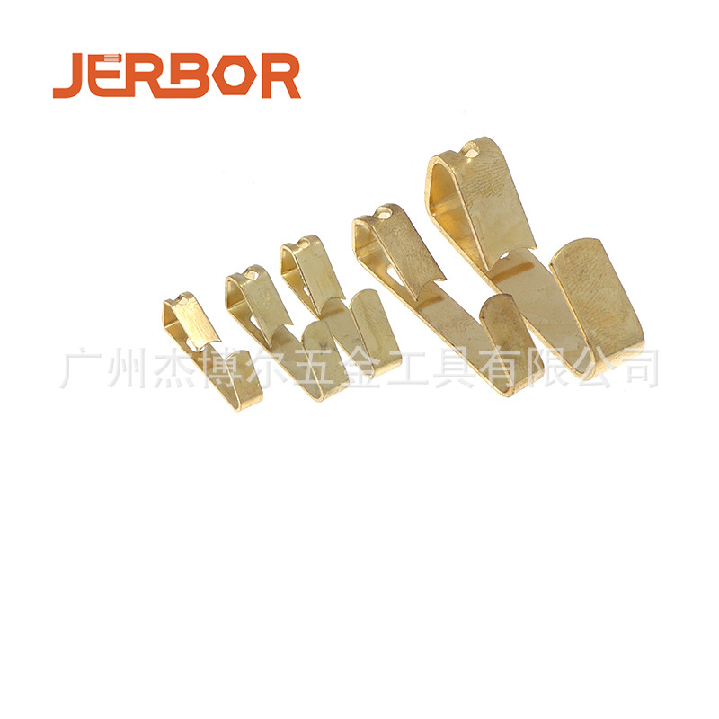 Marco de fotos directo de fábrica Gancho accesorios de hardware pintura decorativa montado en la pared de Metal gancho de pared ordinario al por mayor