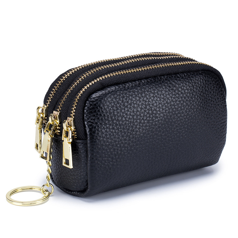 First-Layer Cowhide Coin Purse Mini Cute Ladies Small Wallet Multi-Functional Genuine Leather Coin Purse Coin Purse Keychain First-Layer Cowhide Coin Purse Mini Cute Ladies Small Wallet Multi-Functional Genuine Leather Coin Purse Coin Purse Keychain