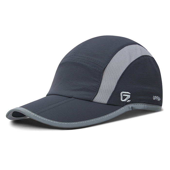 アウトドア帽春夏日よけ三つ折り野球帽速乾百合日焼け止め帽男女通用ランニング帽子工場