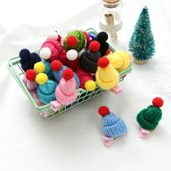 Purious hat hair clip mixed color