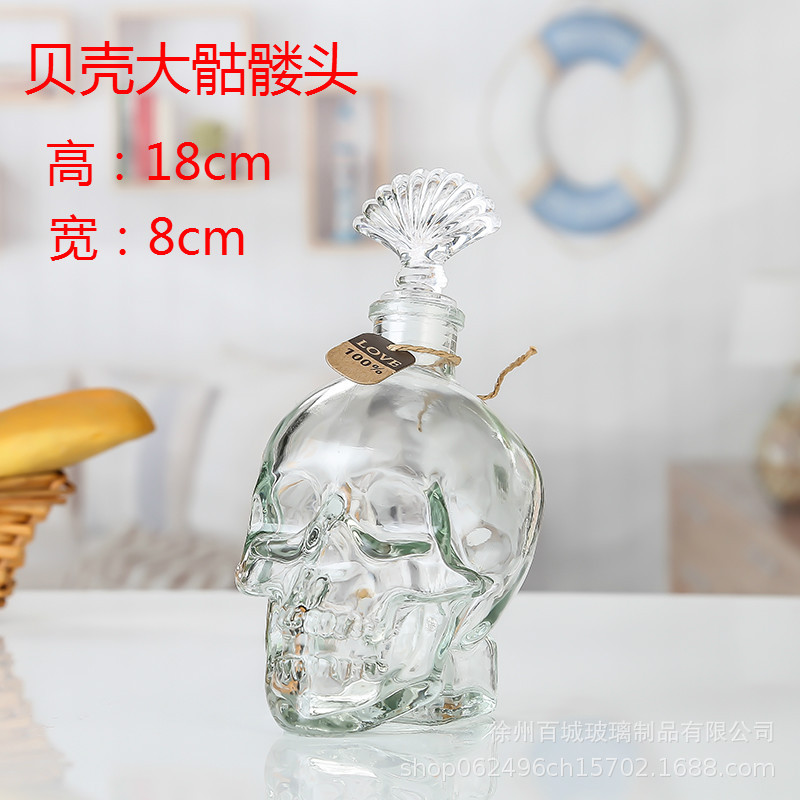 Envío gratuito creativo DIY botella de océano transparente botella de vidrio de corcho botella de deriva botella de arco iris deseando botella estrella material