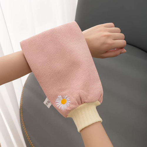 Daisy Bath Towel, Fresh Double-Sided Bath Towel, Grit Bath Gloves, Household Back Towel, Wholesale