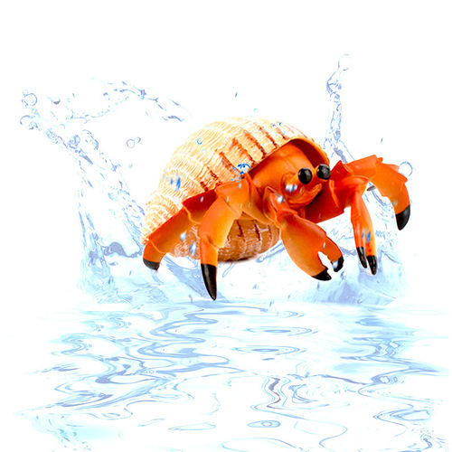 Cross-border marine toys solid crab hermit crab simulation toy model lobster popular science model children's toys