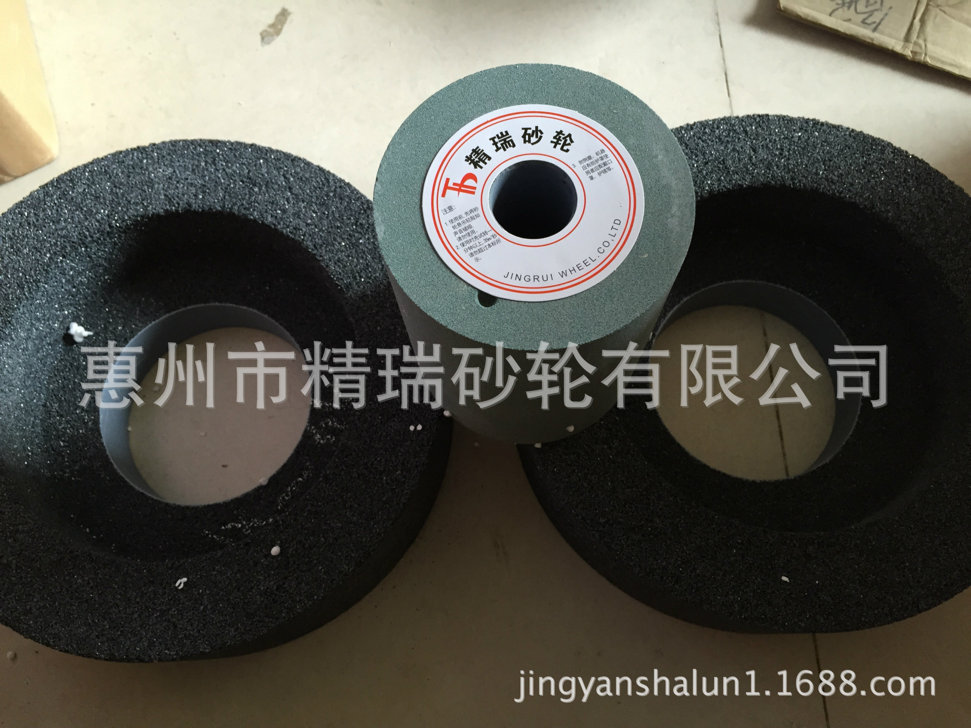 绿碳化硅圆柱形砂轮，圆筒砂轮，可做超长超厚砂轮，磨豆皮砂轮