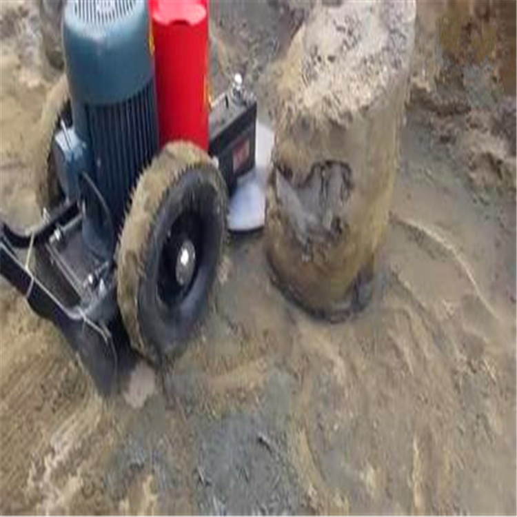 供应手推式切桩机 截桩机 锯切机 源厂直供实惠耐用操作简单