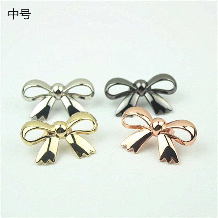 Сумки Аппаратные аксессуары Металлический бант Женская обувь Обувь Цветочная обувь Пряжки Обувь и головные уборы Аксессуары для одежды Средний Размер