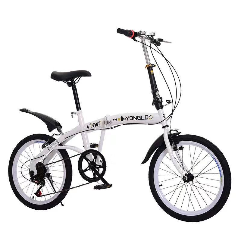Folding bike mountain bike road bike gift bike 4S shop gift car logo