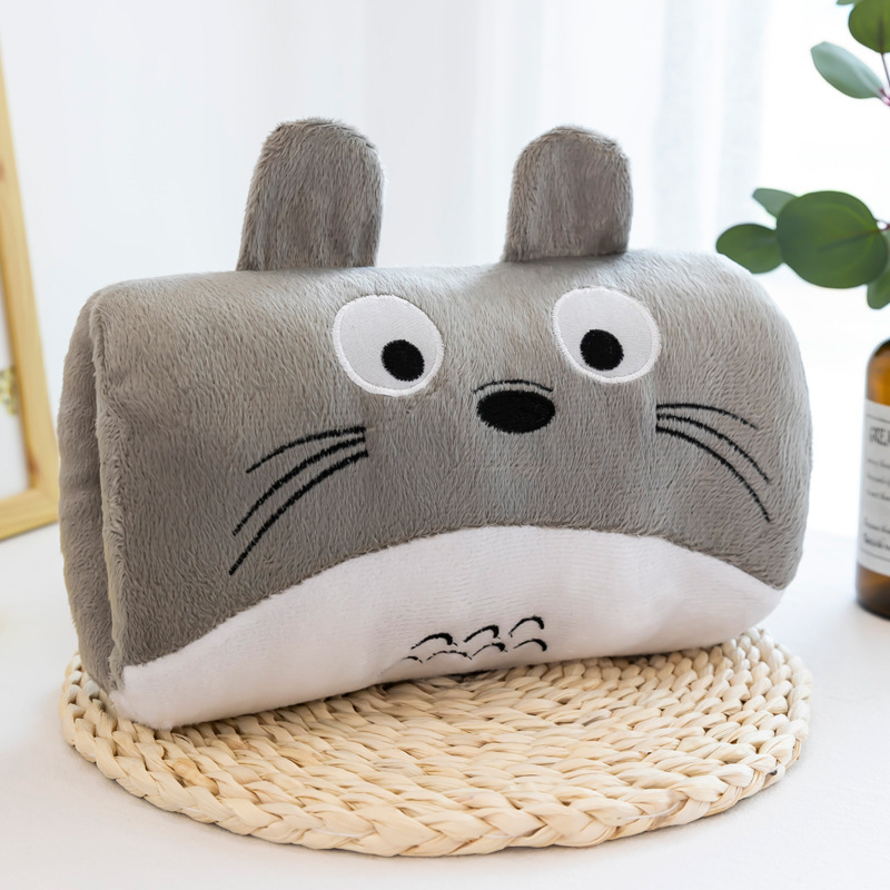 Invierno felpa juguete mano más cálido almohada tira de dibujos animados mano más cálido cojín empresa LOGO regalo fábrica al por mayor