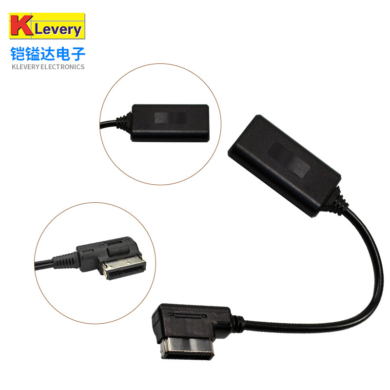 厂家批发汽车奔驰USB连接器方形蓝牙数据线 汽车用品插头