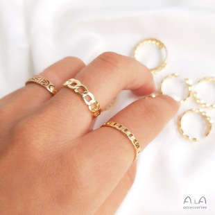 14K�����ɫ�i朽�ָ�h�h���ָ�hŮINS���ֹ�diy�ֽ��_�ڽ�Ȧ