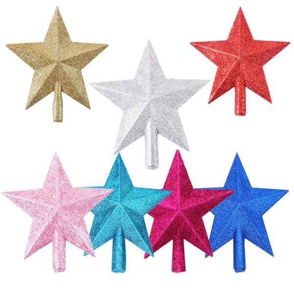 Spot Christmas Tree Top Decoration Pendant Gold/Silver/Red/Pink…