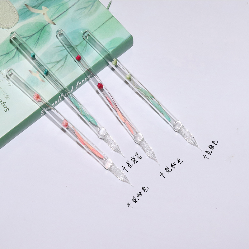 말린 꽃 스타일